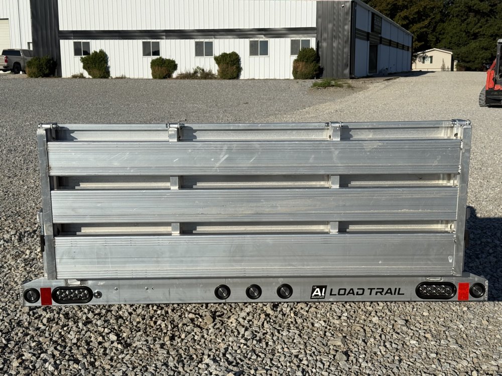 2026 Load Trail UA 77X14 SA / ALUMINUM FRAME / 55" BI-FOLD TAILGATE / ALUMINUM WHEELS Utility Traile