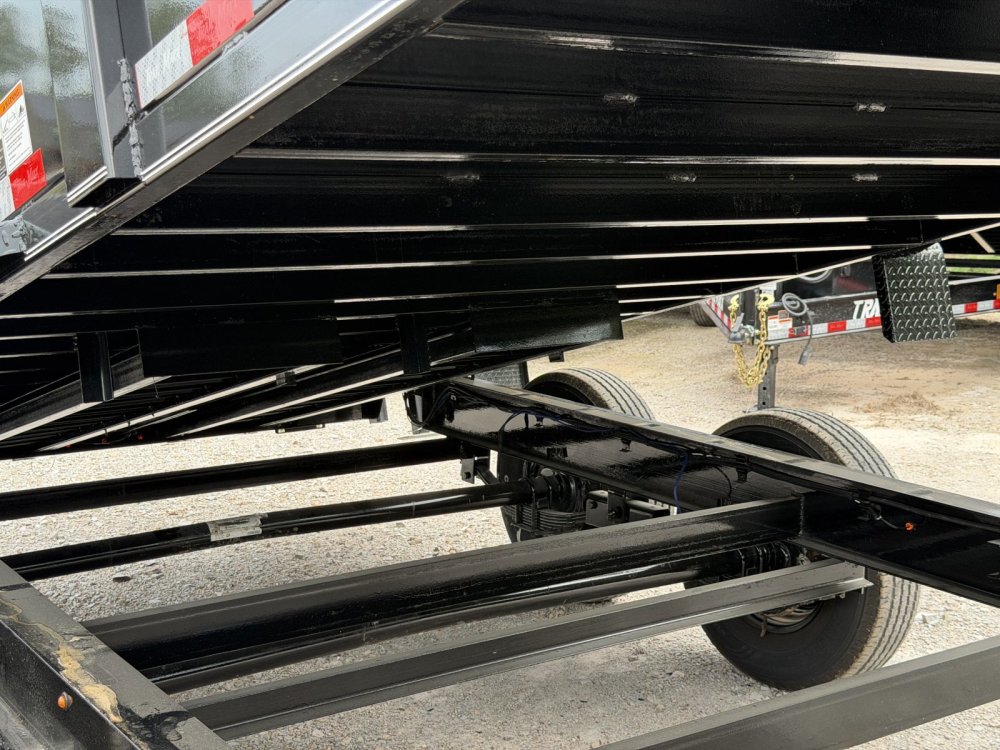 2026 Trail Maxx DT 83X14 4' SIDE 14K GVWR REAR STABILIZER JACKS GOOSENECK Dump Trailer
