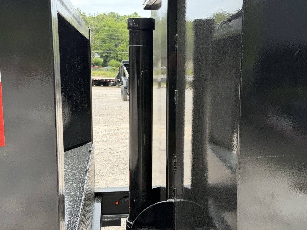 2026 Trail Maxx DT 83X14 4' SIDE 14K GVWR REAR STABILIZER JACKS GOOSENECK Dump Trailer