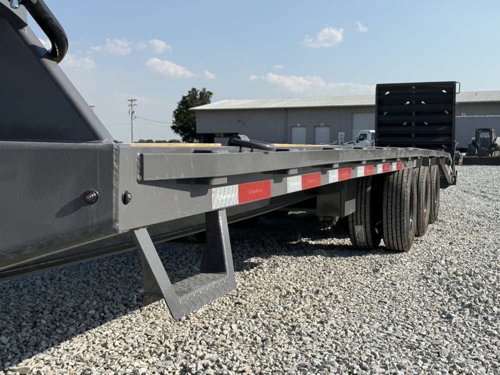 2027 RAWMAXX FDX 102X32 GOOSENECK W/TRIPLE 10K AXLES, MAXX RAMPS, TORQUE TUBE, AND 14 PLYS TIRES 30K