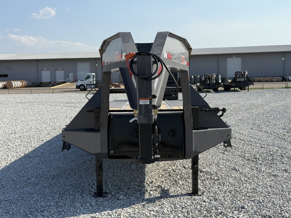 2027 RAWMAXX FDX 102X32 GOOSENECK W/TRIPLE 10K AXLES, MAXX RAMPS, TORQUE TUBE, AND 14 PLYS TIRES 30K