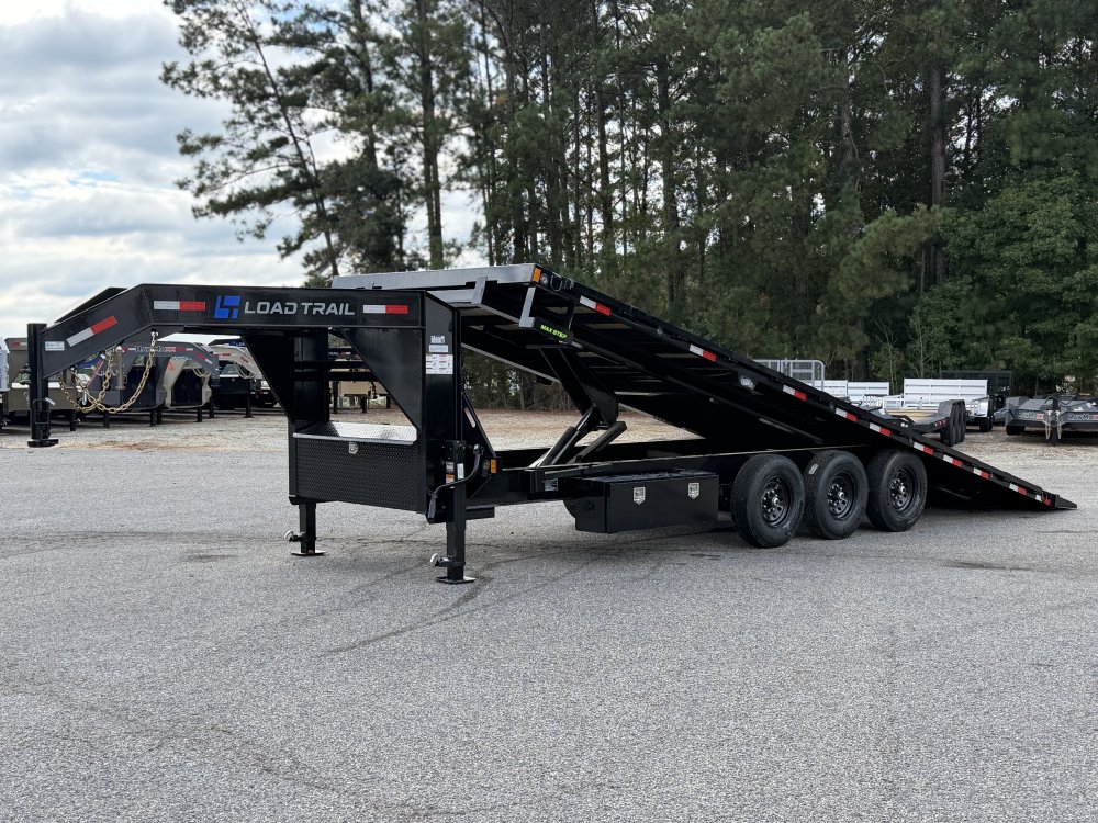 2027 Load Trail 102X26 GE GOOSENECK TILT TRAILER W/ 14PLY TIRES, WINCH PLATE, TUFF WIRELESS REMOTE, 