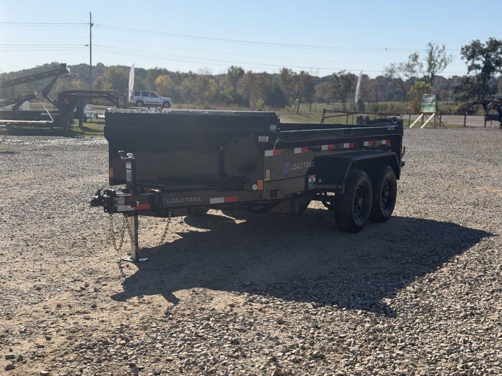2027 72X12 DE LOAD TRAIL / 18" SIDES / TARP KIT / PULL OUT RAMPS / 9.99K GVWR / DUMP TRAILER