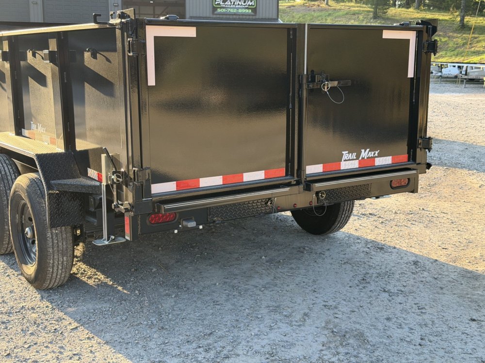2026 Trail Maxx DT 83X14 3' SIDE 14K GVWR REAR STABILIZER JACKS Dump Trailer