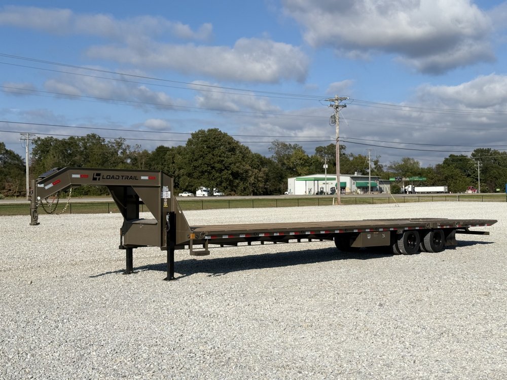 2027 Load Trail GL 102X40 GOOSENECK HYDRAULIC DOVETAIL W/12' CLEATED DOVE, 14 PLYS, HYDRAULIC JACKS,