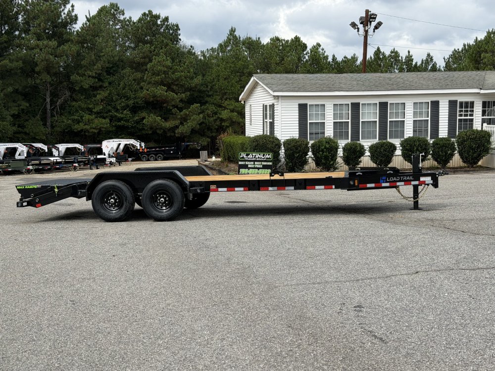2026 Load Trail CB 83X20 14K GVWR I BEAM FRAME MAX RAMP W/RECESSED TOOLBOX Equipment Trailer