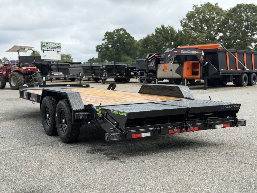 2026 Load Trail CB 83X20 14K GVWR I BEAM FRAME MAX RAMP W/RECESSED TOOLBOX Equipment Trailer