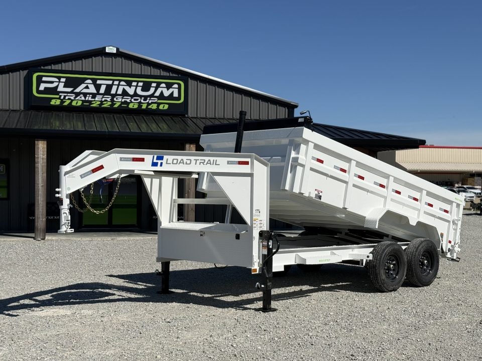 2026 Load Trail DG 83X14X3 GOOSENECK TELESCOPIC HIGH SIDE W/14 PLYS AND 7 GAUGE 14K GVWR Dump Traile