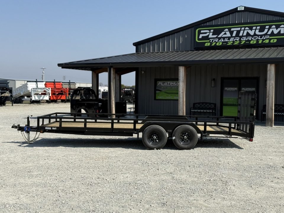 2026 Load Trail UE 83X20 TANDEM AXLE W/2' DOVE TAIL AND 4' FOLDING GATE 9990K GVWR Utility Trailer