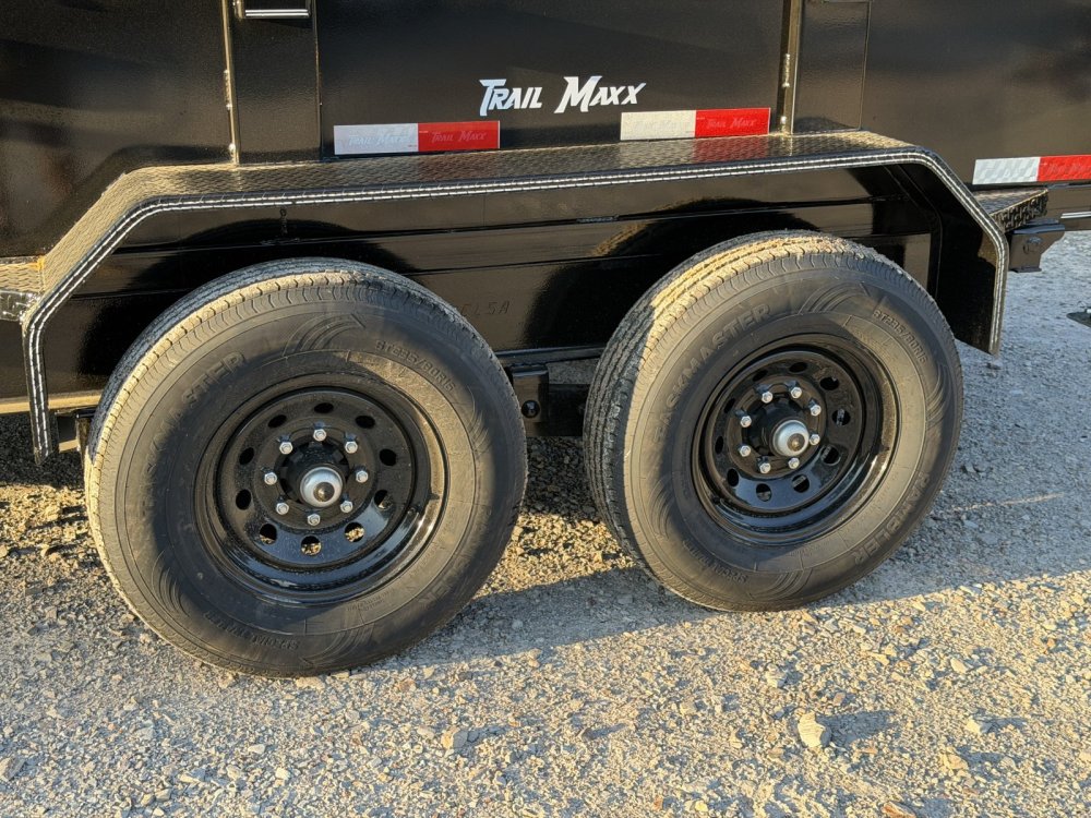 2026 Trail Maxx DT 83X14 2' SIDE 14K GVWR REAR STABILIZER JACKS Dump Trailer