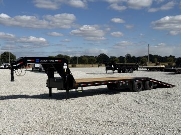 2027 Load Trail GL 102X32 GOOSENECK HYDRAULIC DOVETAIL AND DISC BRAKES W/12' CLEATED DOVE, 14 PLYS, HYDRAULIC JACKS, AND TUFF WIRELESS REMOTE 25.9K GVWR Flatbed Trailer