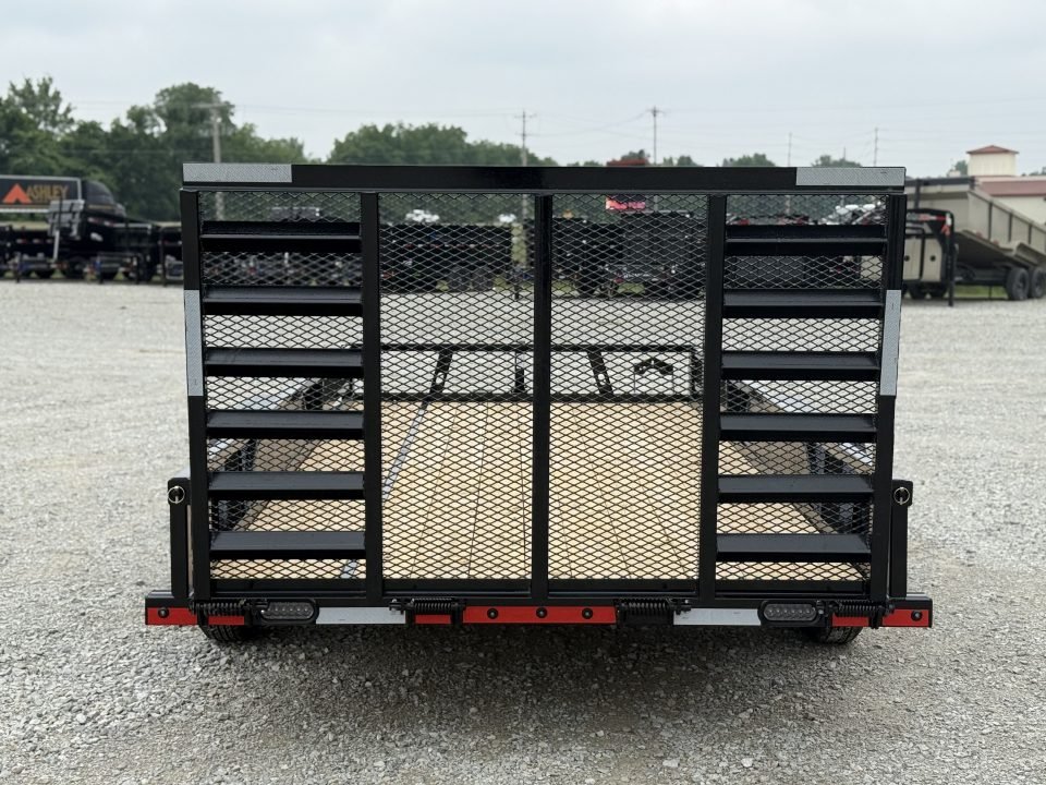 2026 Load Trail UE 83X16 TANDEM AXLE W/4' FOLDING GATE, SIDE LOAD RAMPS, AND SQUARE TUBE SIDE RAILS