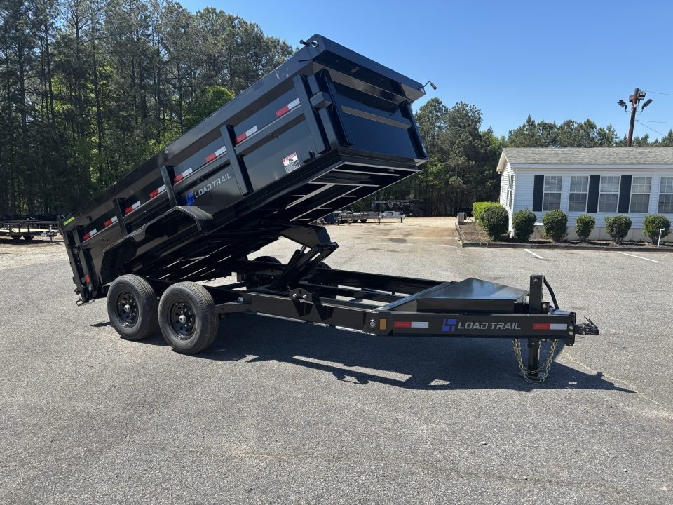 2026 Load Trail DL 83X14 14K GVWR HIGH SIDE SCISSOR LIFT 7 GAUGE FLOOR Dump Trailer