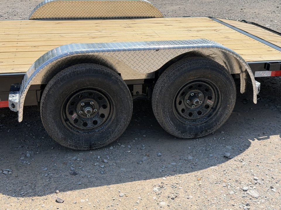2026 Load Trail CH 83X18 7K GVWR PULLOUT RAMPS REAR STABILIZER JACKS TOOL BOX Car Hauler