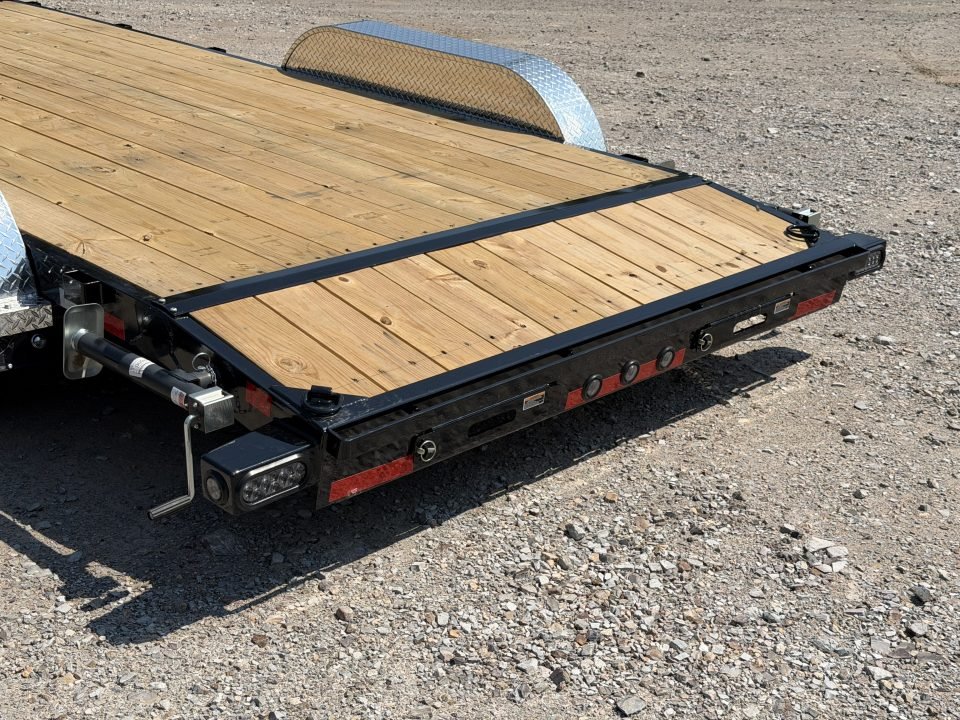 2026 Load Trail CH 83X18 7K GVWR PULLOUT RAMPS REAR STABILIZER JACKS TOOL BOX Car Hauler