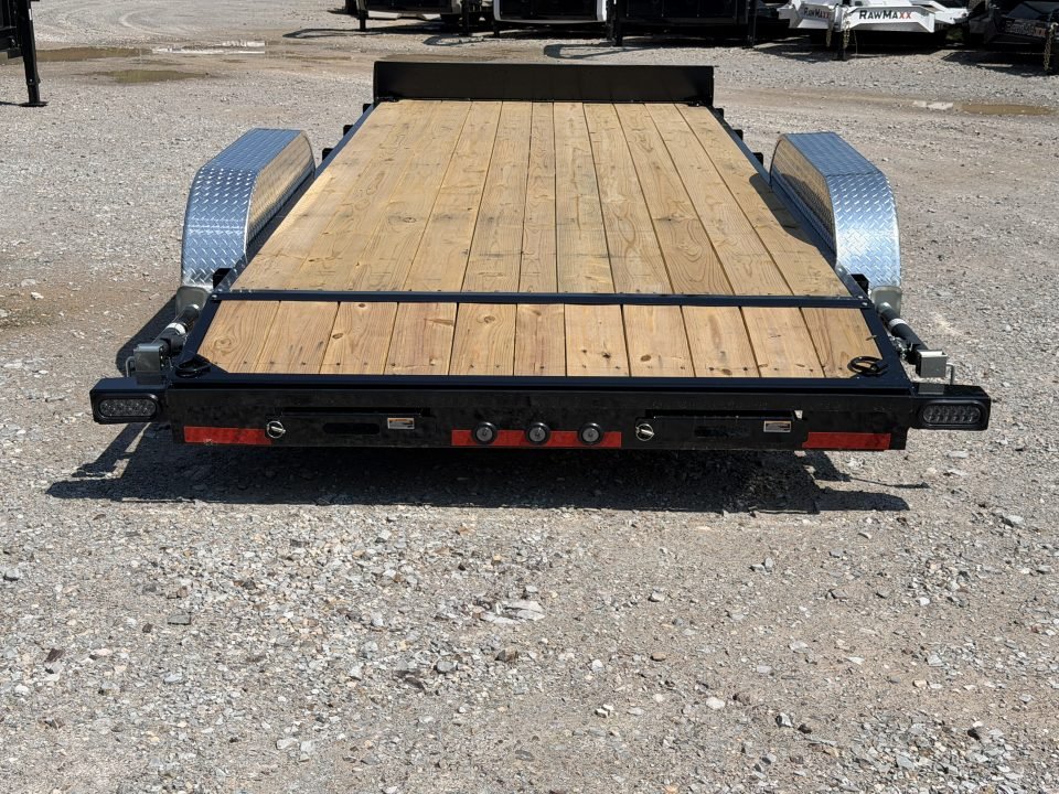 2026 Load Trail CH 83X18 7K GVWR PULLOUT RAMPS REAR STABILIZER JACKS TOOL BOX Car Hauler