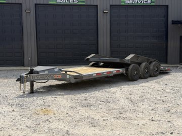 2026 RawMaxx G3X 102x26 21K GVWR Tilt Trailer HYDRAULIC STILLWELL JACK