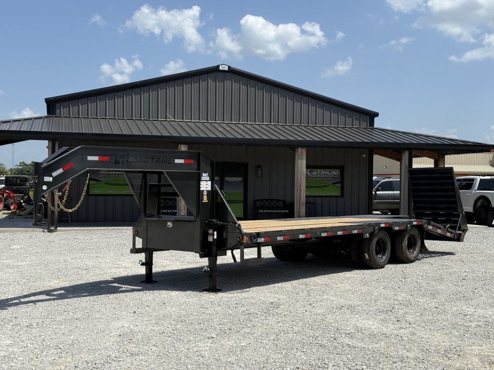 2027 Load Trail GP 102X25 GOOSENECK W/MAX RAMPS AND 14 PLY TIRES 24K GVWR Flatbed Trailer