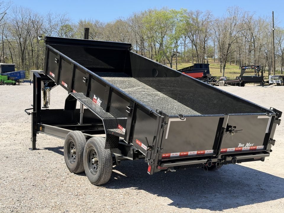 2026 Trail Maxx 83X16 14K GVWR GOOSENECK Dump Trailer