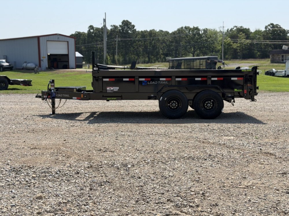 2027 83X14 DL LOAD TRAIL / 24" SIDES / TELESCOPIC / 7 GA / 14K GVWR /