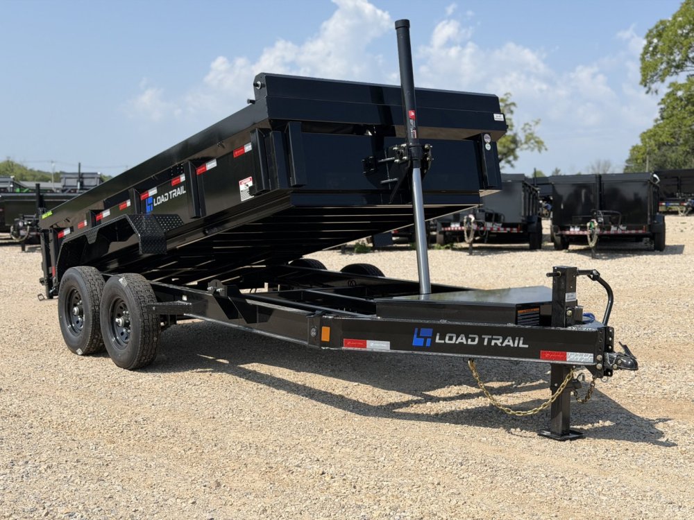 2027 83X14 DL LOAD TRAIL / 24" SIDES / TELESCOPIC / 7 GA / 14K GVWR /