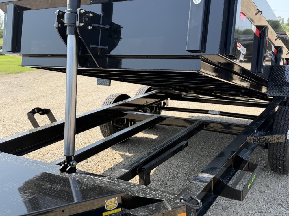 2027 83X14 DL LOAD TRAIL / 24" SIDES / TELESCOPIC / 7 GA / 14K GVWR /