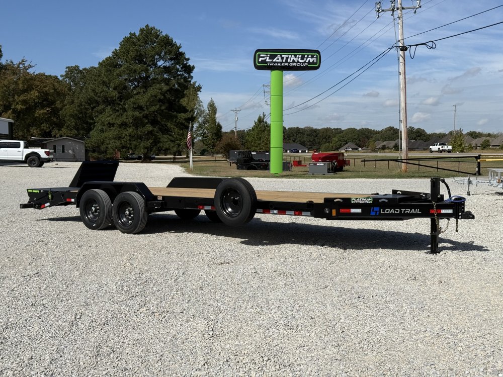 2027 LOAD TRAIL CB 83X24 EQUIPMENT W/MAX RAMPS AND 16 PLY TIRES 16K GVWR