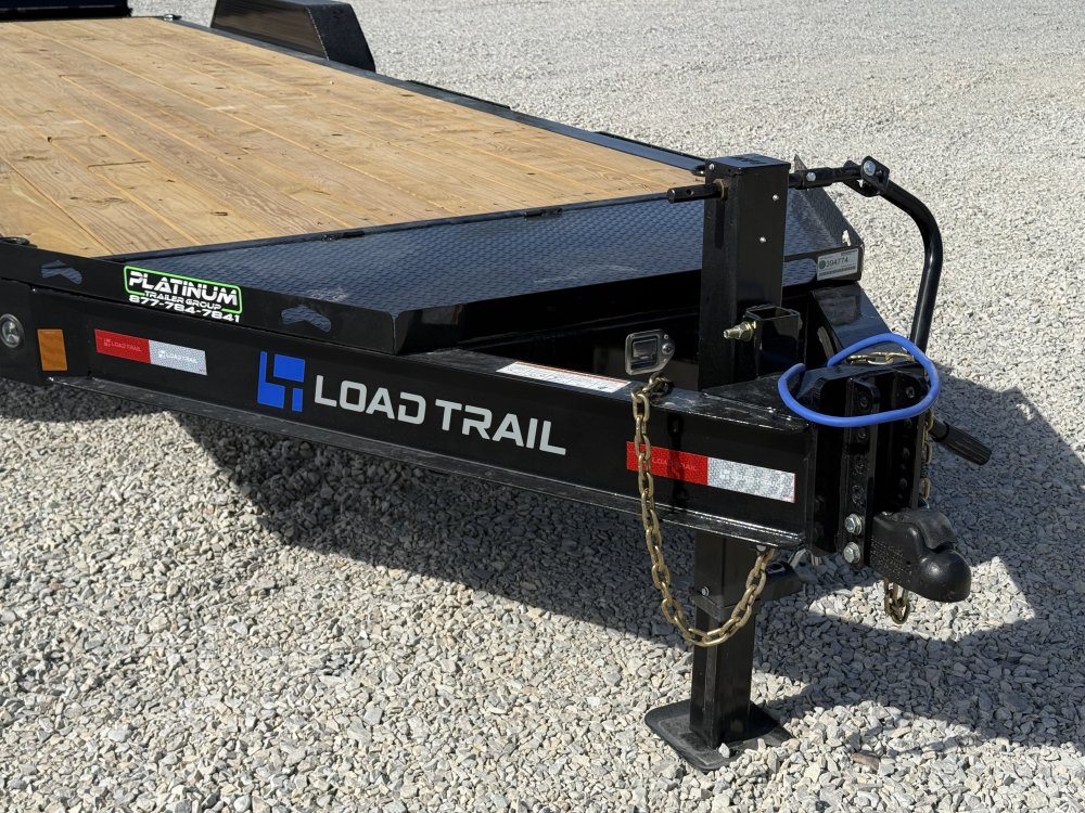 2027 LOAD TRAIL CB 83X24 EQUIPMENT W/MAX RAMPS AND 16 PLY TIRES 16K GVWR