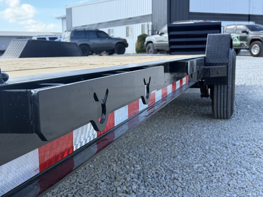 2027 LOAD TRAIL CB 83X24 EQUIPMENT W/MAX RAMPS AND 16 PLY TIRES 16K GVWR