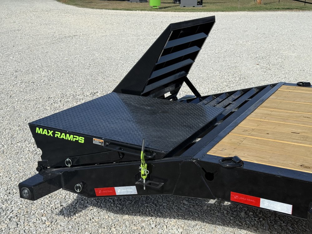 2027 LOAD TRAIL CB 83X24 EQUIPMENT W/MAX RAMPS AND 16 PLY TIRES 16K GVWR