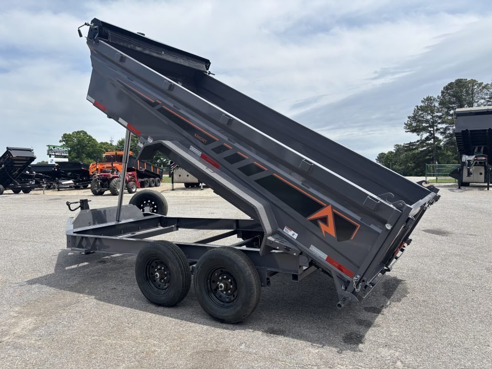 2026 RawMaxx GDX KNIGHT 83X14 HIGH SIDE TELESCOPIC CYLINDER 14K GVWR Dump Trailer