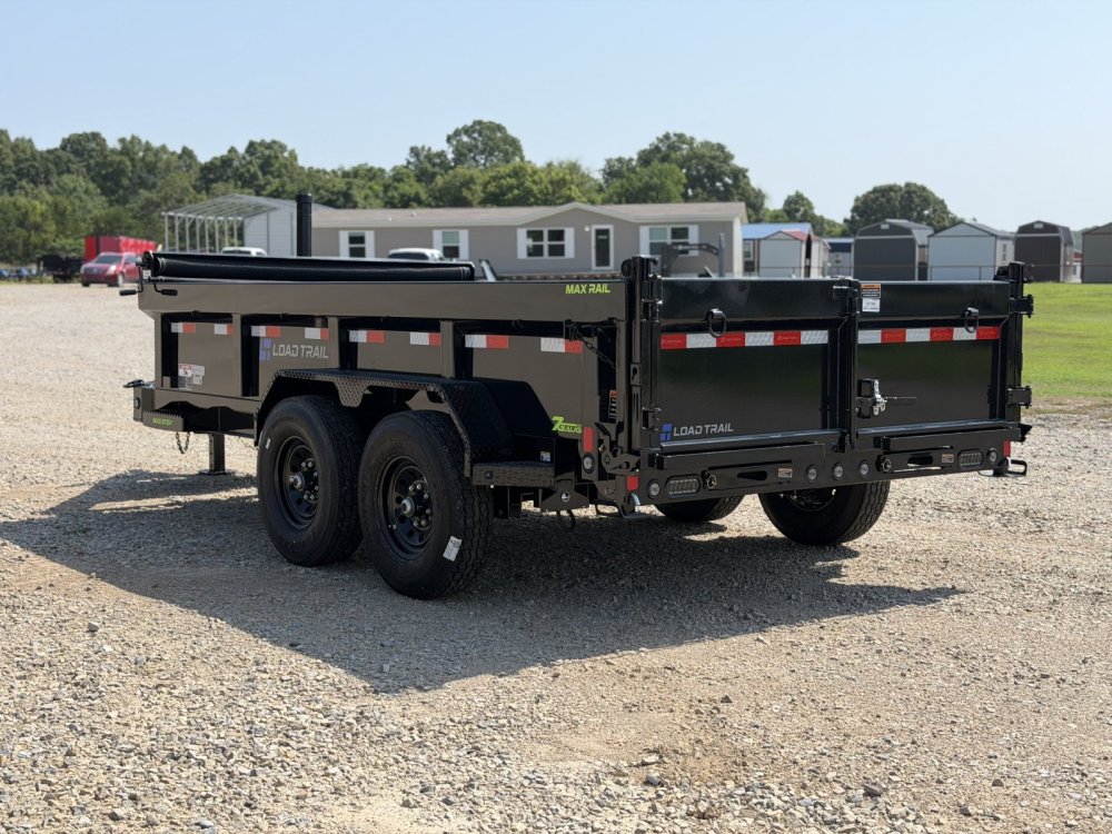 2027 83X14 DL LOAD TRAIL / 24" SIDES / TELESCOPIC / 7 GA / 14K GVWR /