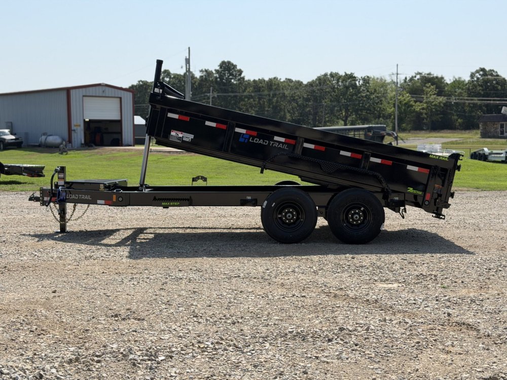 2027 83X14 DL LOAD TRAIL / 24" SIDES / TELESCOPIC / 7 GA / 14K GVWR /