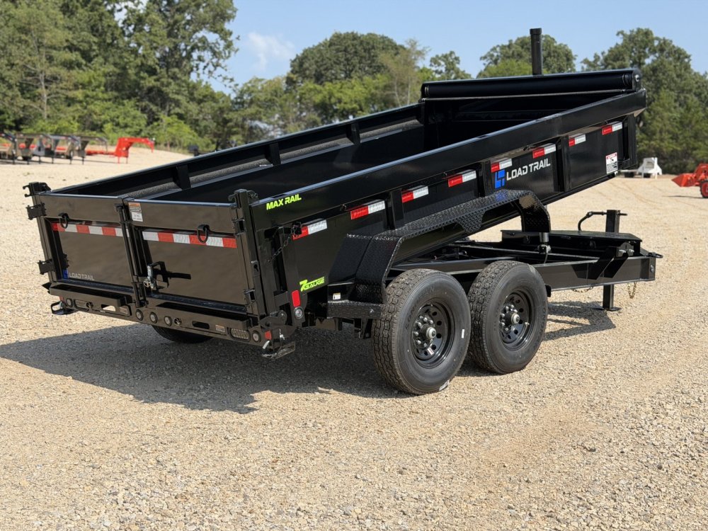 2027 83X14 DL LOAD TRAIL / 24" SIDES / TELESCOPIC / 7 GA / 14K GVWR /