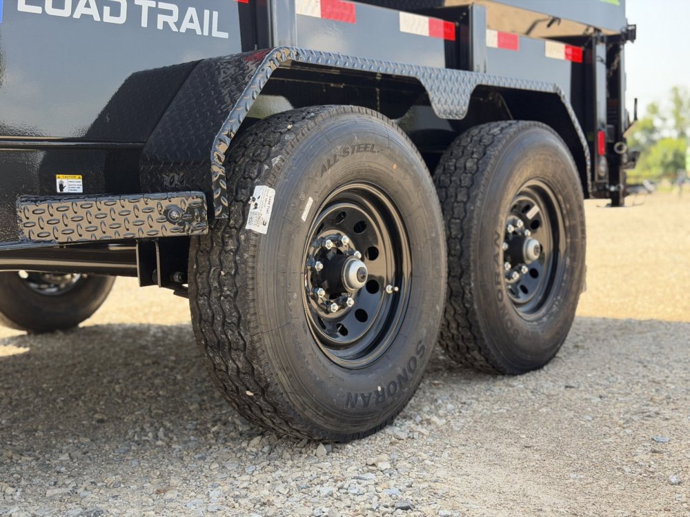 2027 83X14 DL LOAD TRAIL / 24" SIDES / TELESCOPIC / 7 GA / 14K GVWR /