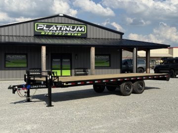 2027 Load Trail DK 102X24 DECK OVER W/REAR SLIDE IN RAMPS 14K GVWR Equipment Trailer