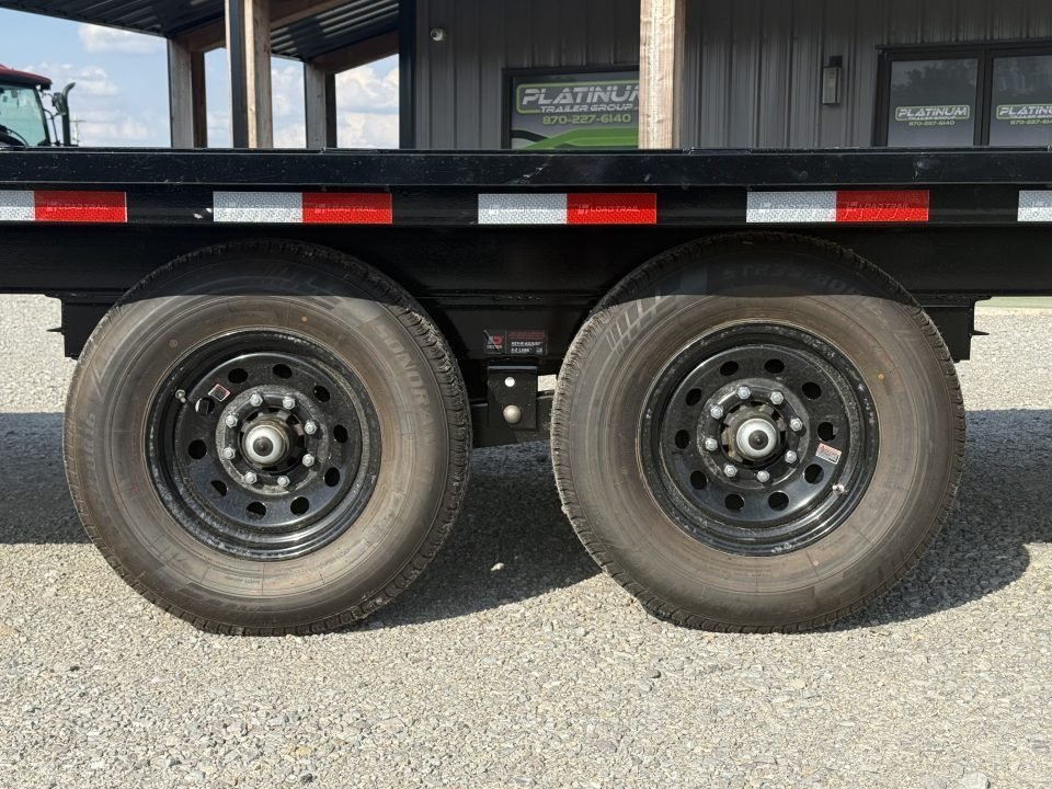 2027 Load Trail DK 102X24 DECK OVER W/REAR SLIDE IN RAMPS 14K GVWR Equipment Trailer