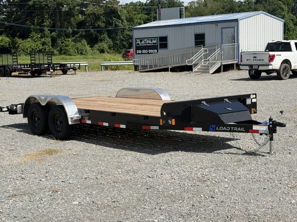 2026 Load Trail 83X18 CH Car Hauler W/ PULL OUT RAMPS, 3500 POUND AXLES AND SPORT BOX