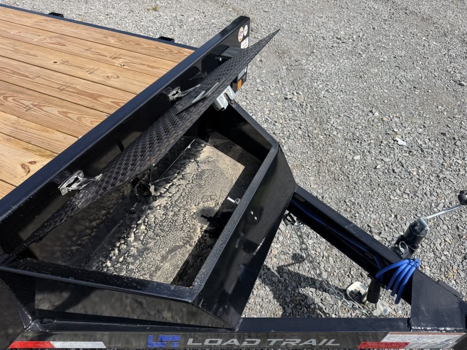 2026 Load Trail 83X18 CH Car Hauler W/ PULL OUT RAMPS, 3500 POUND AXLES AND SPORT BOX