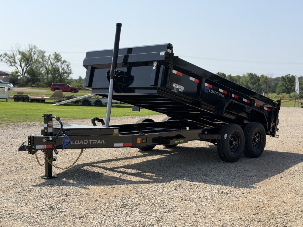 2027 83X14 DL LOAD TRAIL / 24" SIDES / TELESCOPIC / 7 GA / 14K GVWR /