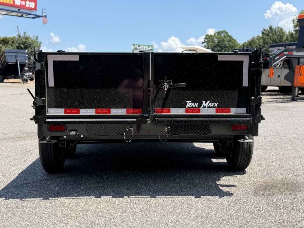 2026 Trail Maxx 83X14X2 TELESCOPIC W/REAR STABILIZER JACKS 14K GVWR Dump Trailer