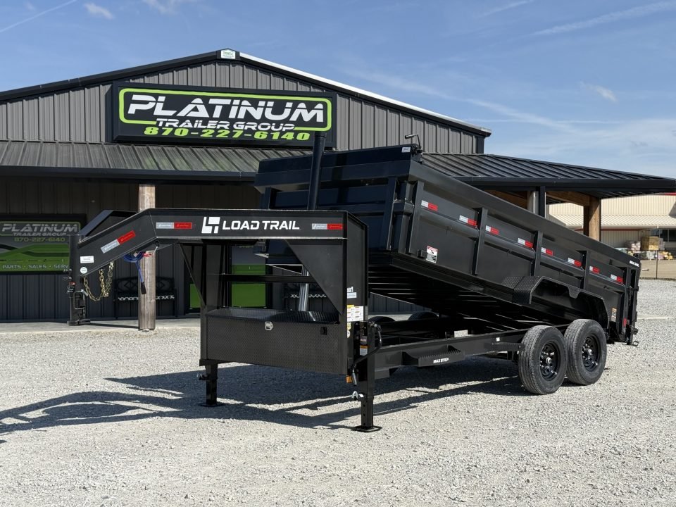 2026 Load Trail DG 83X16X3 HIGH SIDE TELESCOPIC W/14 PLYS AND 7 GAUGE 14K GVWR GOOSENECK Dump Traile