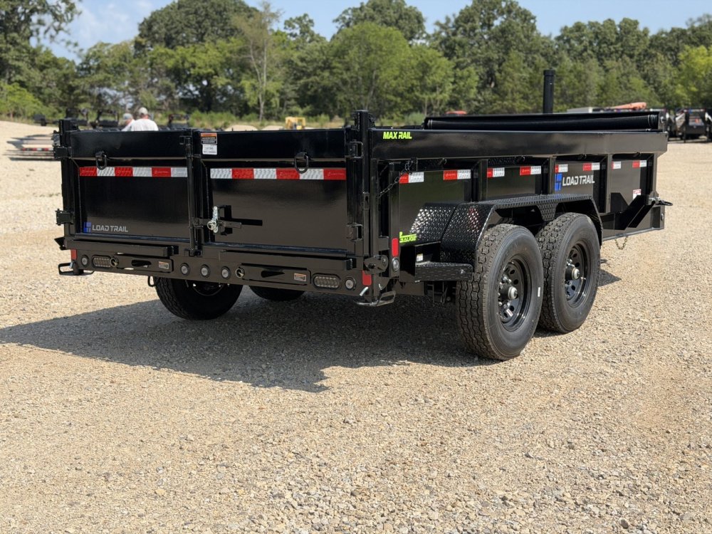 2027 83X14 DL LOAD TRAIL / 24" SIDES / TELESCOPIC / 7 GA / 14K GVWR /