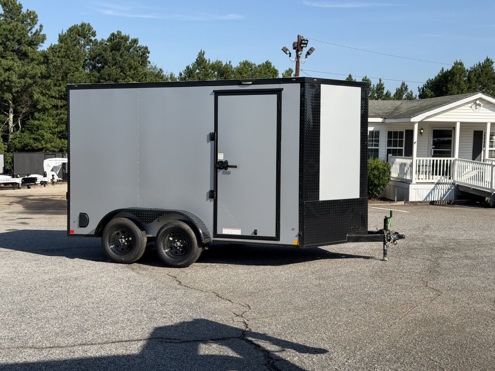2027 DIAMOND CARGO 7X12 TA 7K GVWR ENCLOSED TRAILER