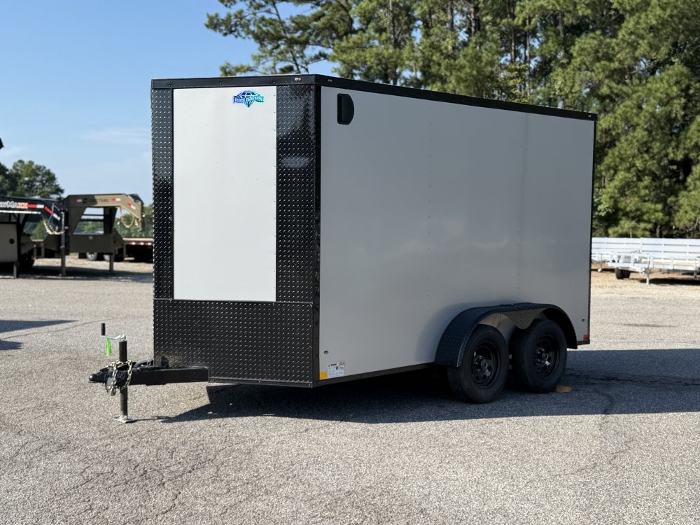 2027 DIAMOND CARGO 7X12 TA 7K GVWR ENCLOSED TRAILER