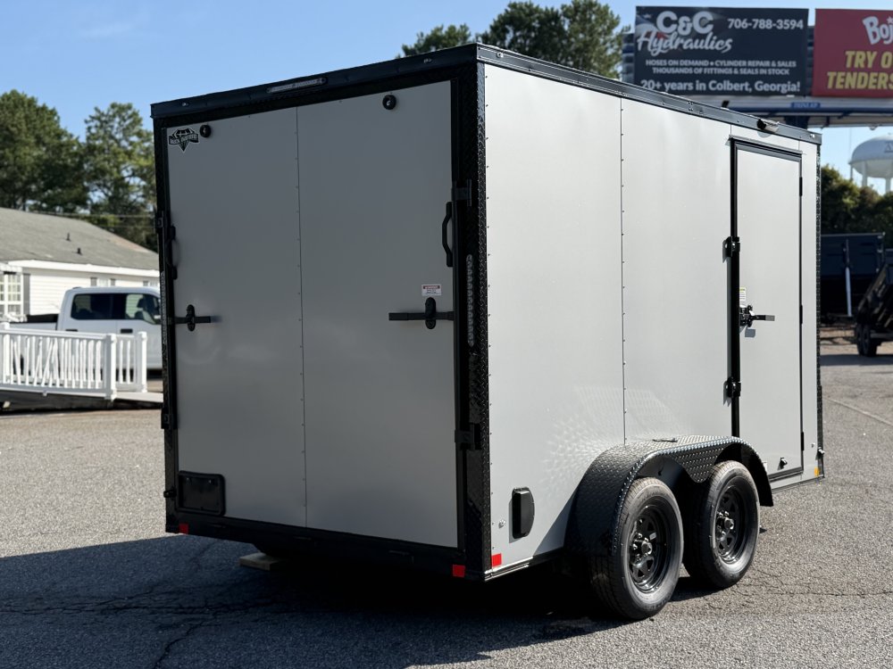 2027 DIAMOND CARGO 7X12 TA 7K GVWR ENCLOSED TRAILER