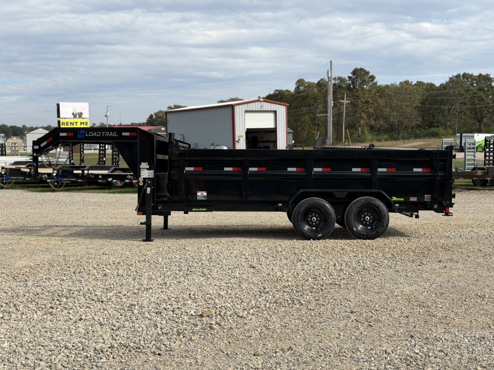 2027 83X16 DG LOAD TRAIL / 36" SIDES / 7 GAUGE FLOOR / 16 PLY TIRES / TELESCOPIC / 16K GVWR / GOOSEN