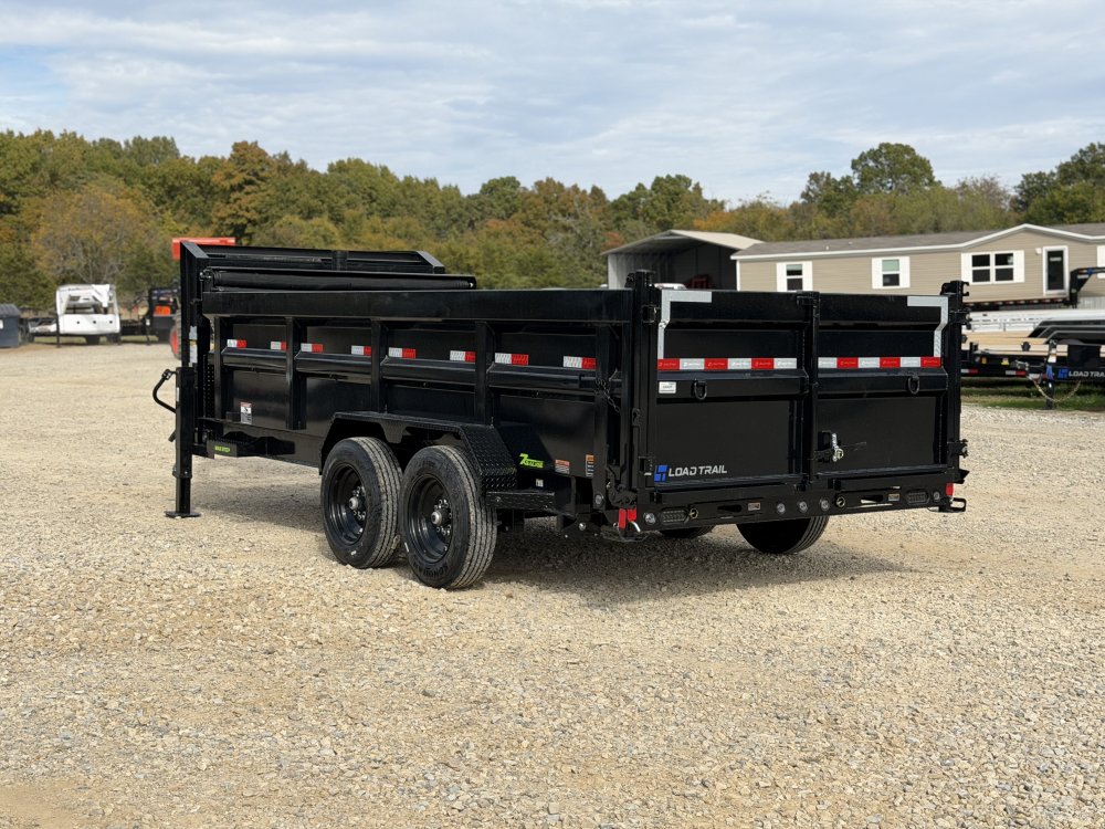 2027 83X16 DG LOAD TRAIL / 36" SIDES / 7 GAUGE FLOOR / 16 PLY TIRES / TELESCOPIC / 16K GVWR / GOOSEN