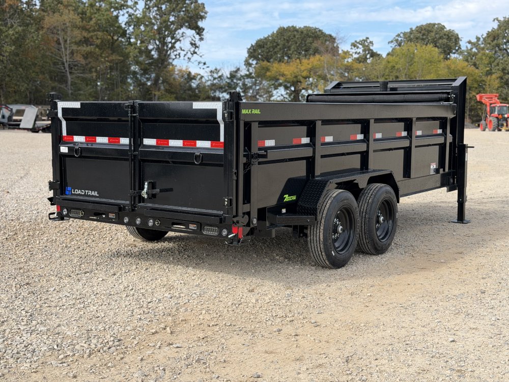 2027 83X16 DG LOAD TRAIL / 36" SIDES / 7 GAUGE FLOOR / 16 PLY TIRES / TELESCOPIC / 16K GVWR / GOOSEN