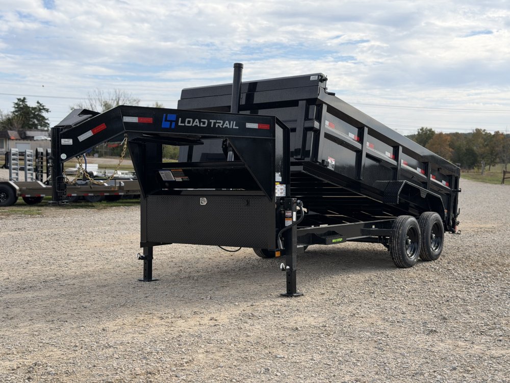2027 83X16 DG LOAD TRAIL / 36" SIDES / 7 GAUGE FLOOR / 16 PLY TIRES / TELESCOPIC / 16K GVWR / GOOSEN